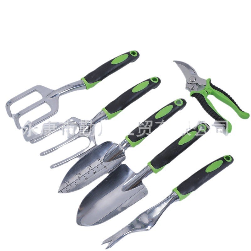花园工具十件套新款创意多用园林工具套装剪枝铝合金园艺工具套装