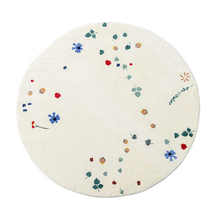 北欧ins风试衣间英文字母圆形地毯衣帽间儿童房电脑椅卧室床边垫