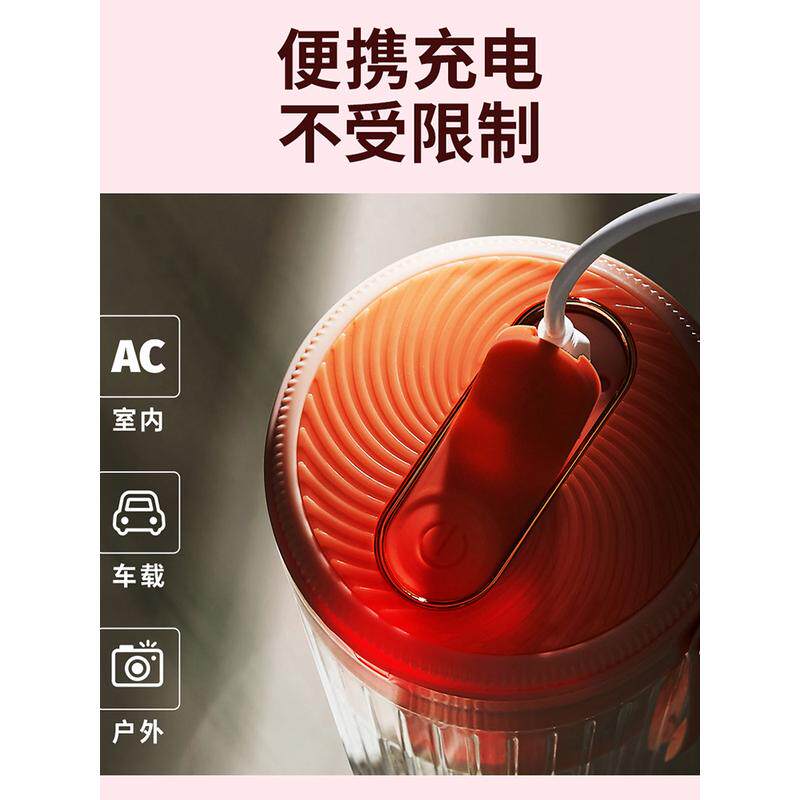 HYUNDAI/现代 PY-104韩国便携式榨汁机 迷你料理机家用榨汁机充电