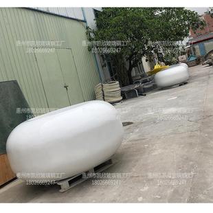厂家落商场花坛售楼部户外花池圆形玻璃钢花盆地大花钵种植池花箱
