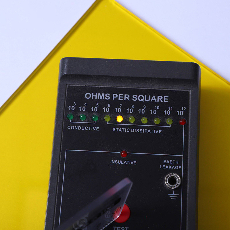 防静电pc板黄色pc耐力板厂家供应各色型号各种防静电亚克力板