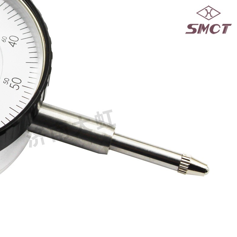 上量百分表0-30-50-10mm带钻防震百分表头高精度校表量表测头