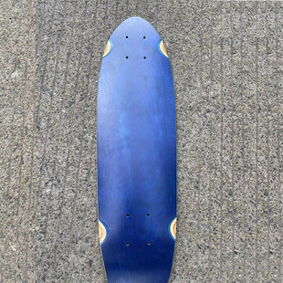 青少年冲浪板鱼板枫小鱼板板面7层染色25inch加滑板板面64x18cm