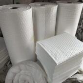 压点吸油毡工业吸油棉卷吸油毡工厂擦油水面吸油过滤棉片吸油毯地