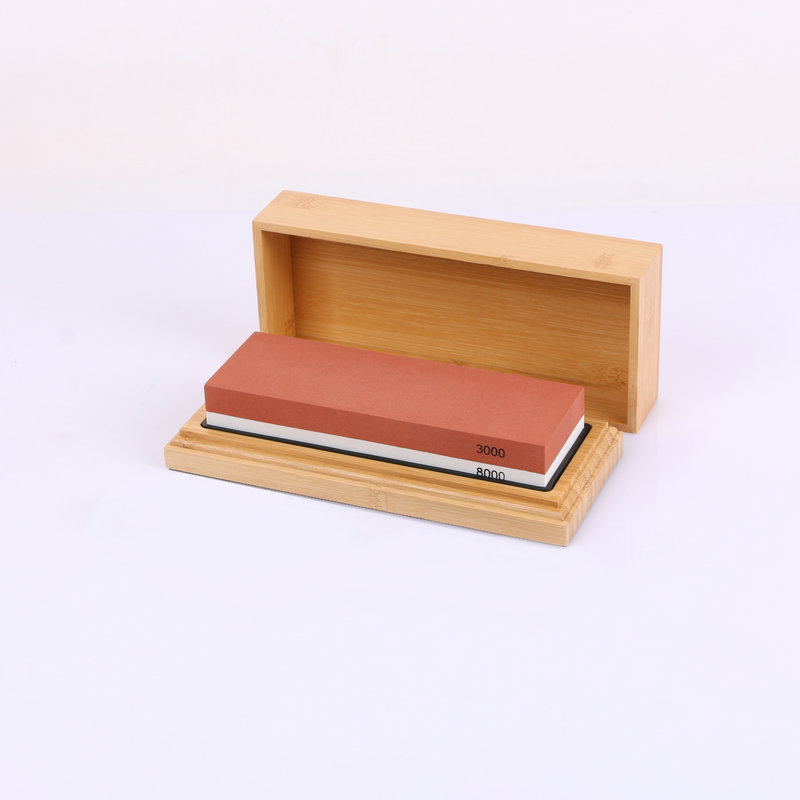 红白双面磨刀石抛光厨房户外家用磨刀石白刚玉磨砥石油石现货