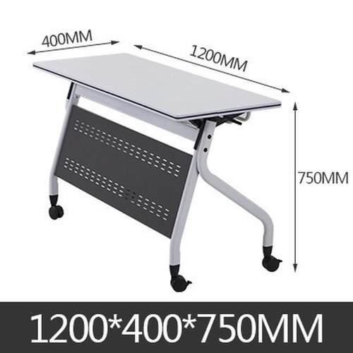 折叠会议培训桌椅组合培训桌会议桌长桌简约现代移动可拼接办公桌