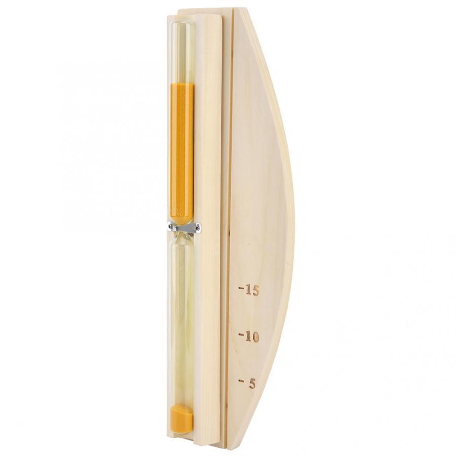 厂家直供桑拿房设备沙漏木质半月形计时配件汗蒸房计时器