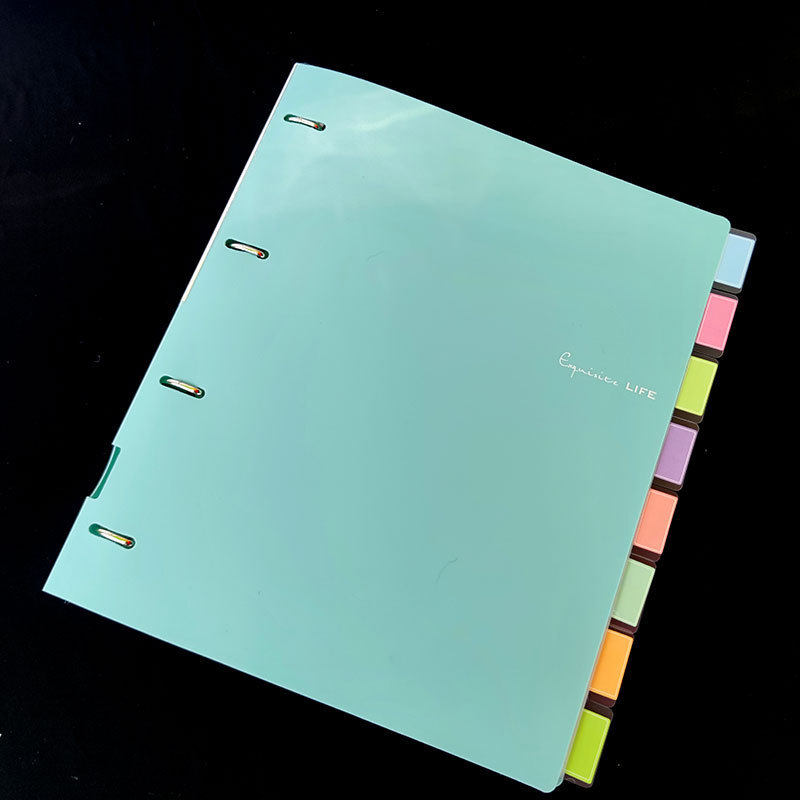 文件袋资料册标贴款孔活页合同收纳a4式分隔页带分类标签插页袋,文具电教/文化用品/商务用品,文件夹/试卷夹,淘宝优惠券,粉丝福利购,淘宝优惠卷