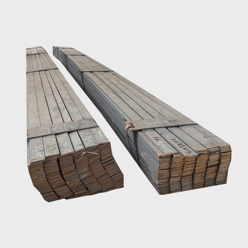 镀锌条q235b镀锌圆现货钢条铁条耐磨扁钢扁钢扁钢钢条带孔方棒