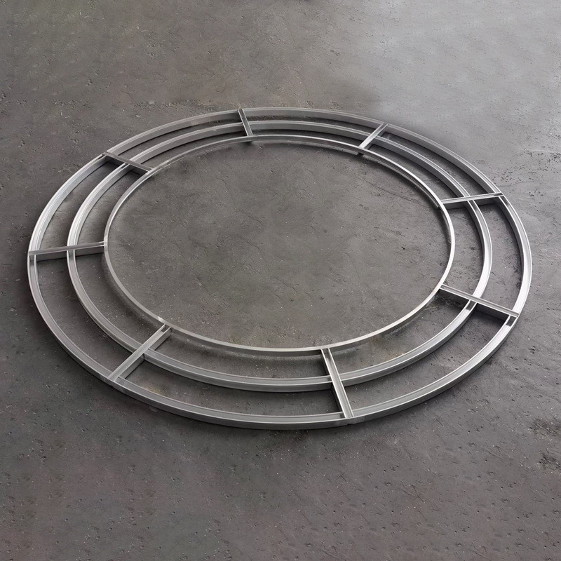 定制折弯线性灯槽弧形铝槽沙盘造型线条灯铝合金弯弧吊顶灯槽灯带