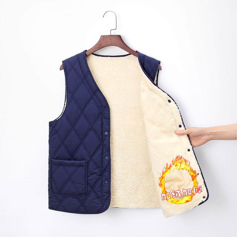 中老人马甲男羽绒棉加绒加厚爸爸爷爷款老人冬装保暖坎肩马夹,男装,常规马甲,淘宝优惠券,粉丝福利购,淘宝优惠卷