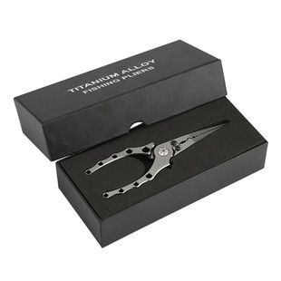 新品钛合金多功能路亚钳现货解钩剪线路亚钳子弯嘴户外钓鱼钳开环