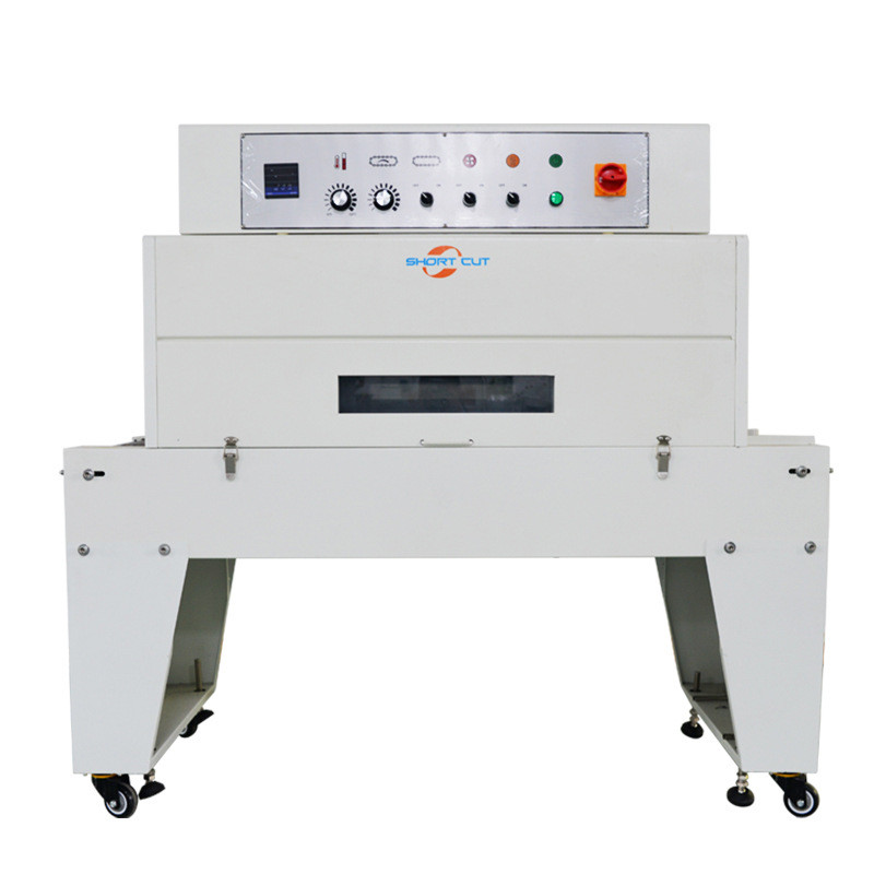 四川热收缩包装机厂家 纸盒覆膜包装切 pof膜自动封塑封机热缩机