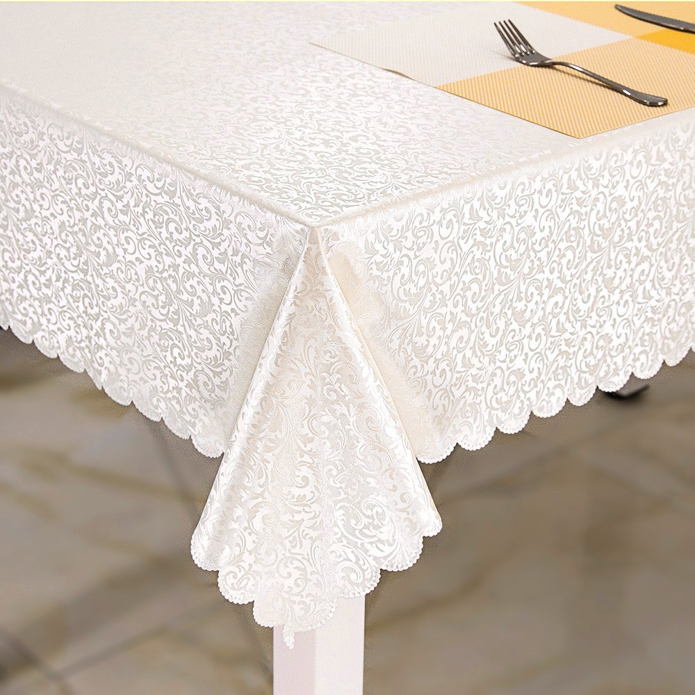 P66D桌面防水时尚桌布防水防烫防油长方形餐布垫子歺桌皮餐桌垫防