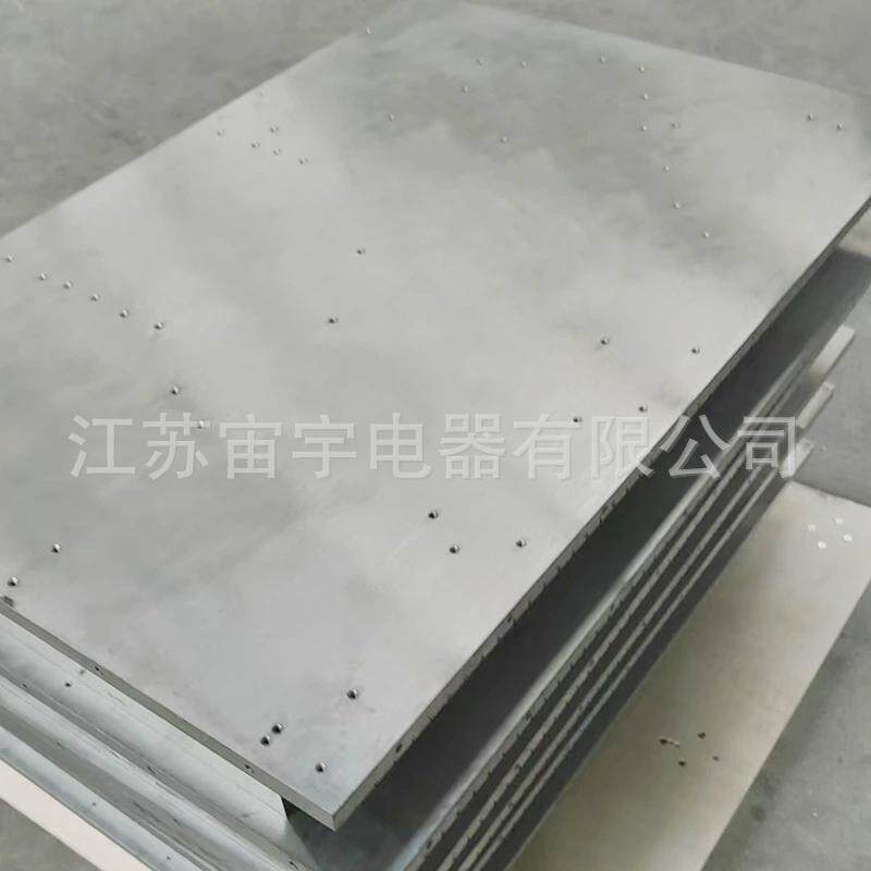 铝型材压铸散热器大功率高密齿插片散热器工业铝合金冷锻散热器