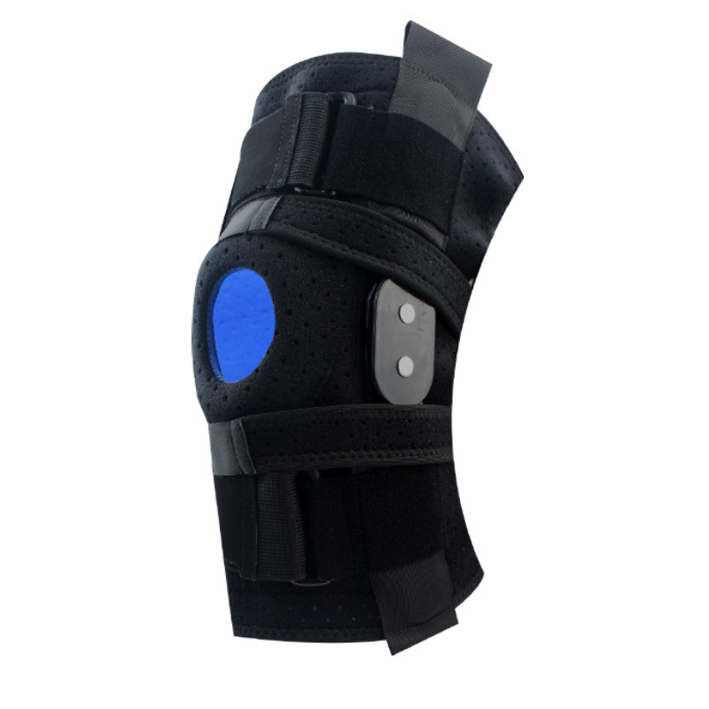 硅胶弹簧钢板四重膝盖护具护膝运动男女士绑带髌骨固定半月板护膝