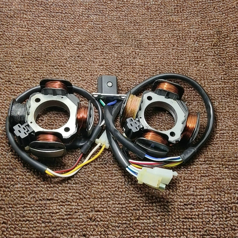 2冲摩托车AG100 V100  大鼓100 AG50 AG60摩托车线圈总成 定子