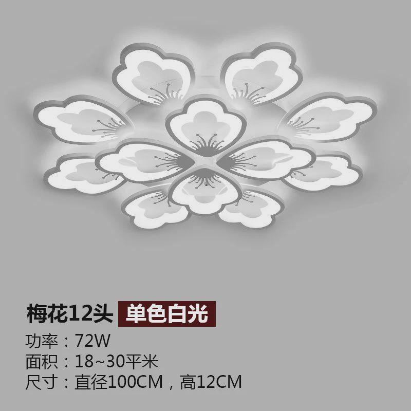 新款客厅灯LED吸顶灯简约现代大气家用大厅卧室餐厅北欧套餐灯具