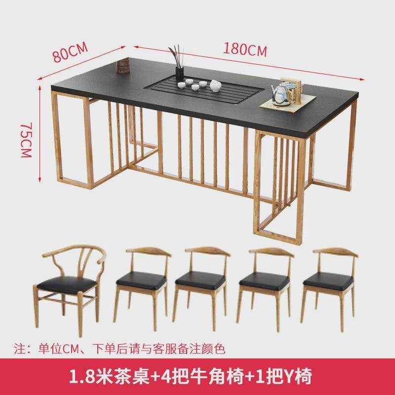 火烧石功夫茶桌椅子茶台茶几一体中式茶楼办公室实木桌椅厂家直销,住宅家具,家用茶台/茶桌,淘宝优惠券,粉丝福利购,淘宝优惠卷