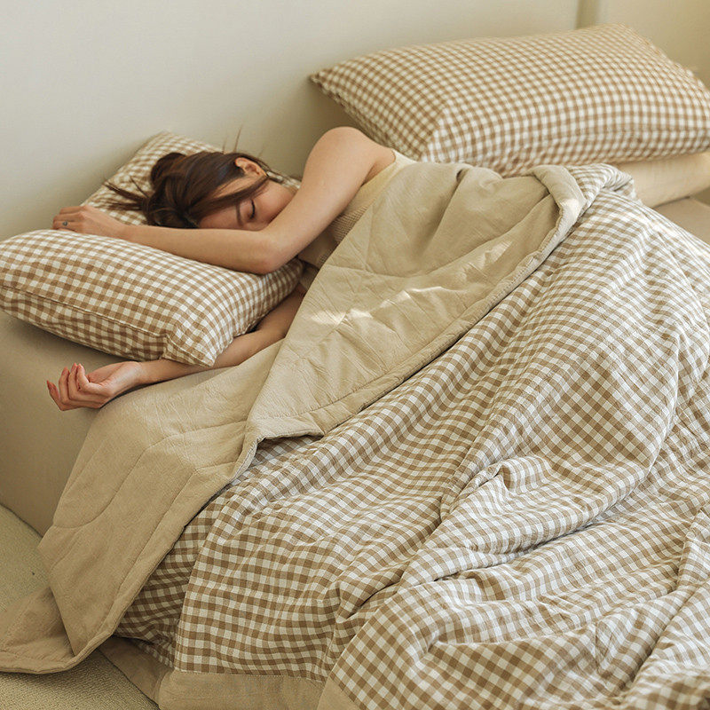 夏凉被纯棉夏被儿童全棉单人双人薄款被子夏季空调被子春秋可水洗,床上用品,化纤被,淘宝优惠券,粉丝福利购,淘宝优惠卷