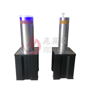 升降柱小区半自动升降柱升降桩步行街挡车柱自动学校不锈钢路桩