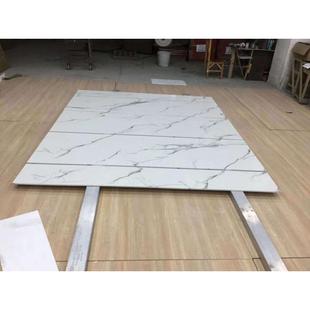 饰新中式 电视背景墙3d瓷砖现代简约客厅轻奢风造型装 微晶石影视墙