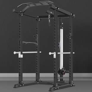 框式训练深蹲架举重推卧床蹲举架硬拉家用自由多功能综合健身器材
