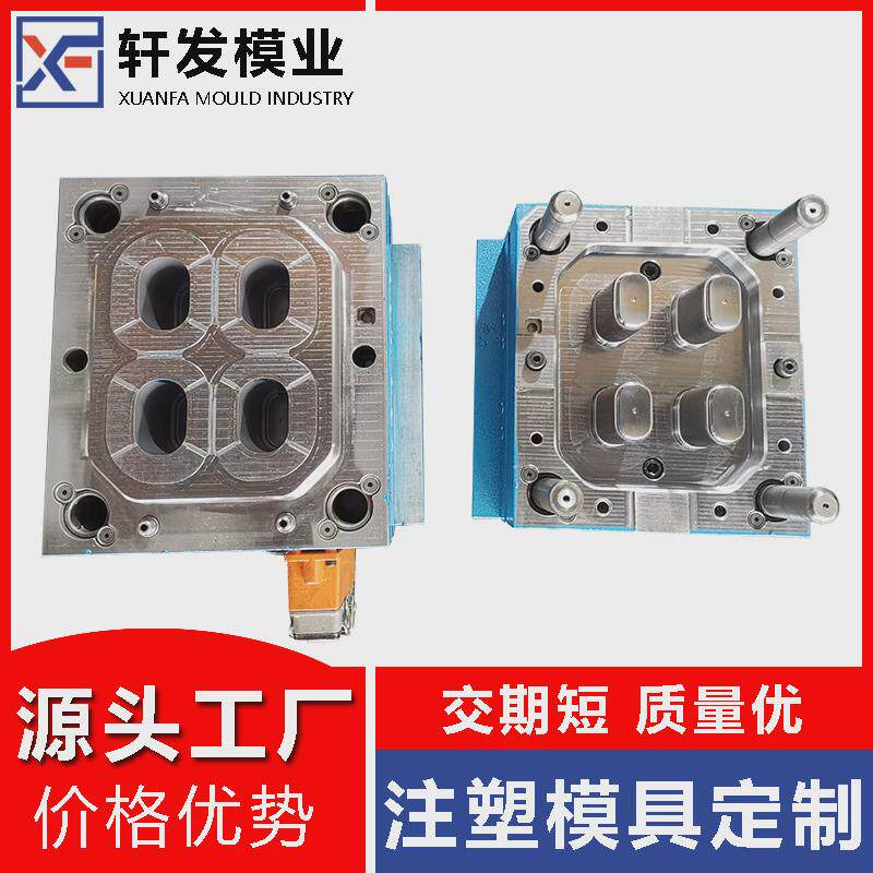 塑料模具工厂黄岩注塑模具制造透明牙刷盒塑胶模开发模具制造厂家