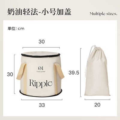 可折叠泡脚桶小腿足浴桶加高深便携式家用洗脚盆深省水保温泡新品