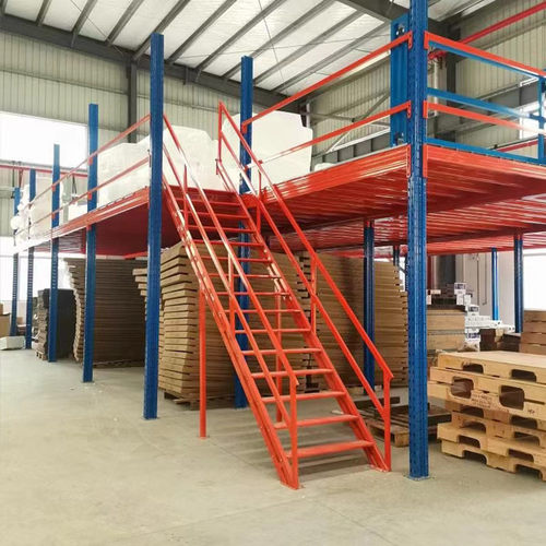 阁楼货架平台搭建隔二层钢结构组合重型仓库仓储可拆卸库房办公室