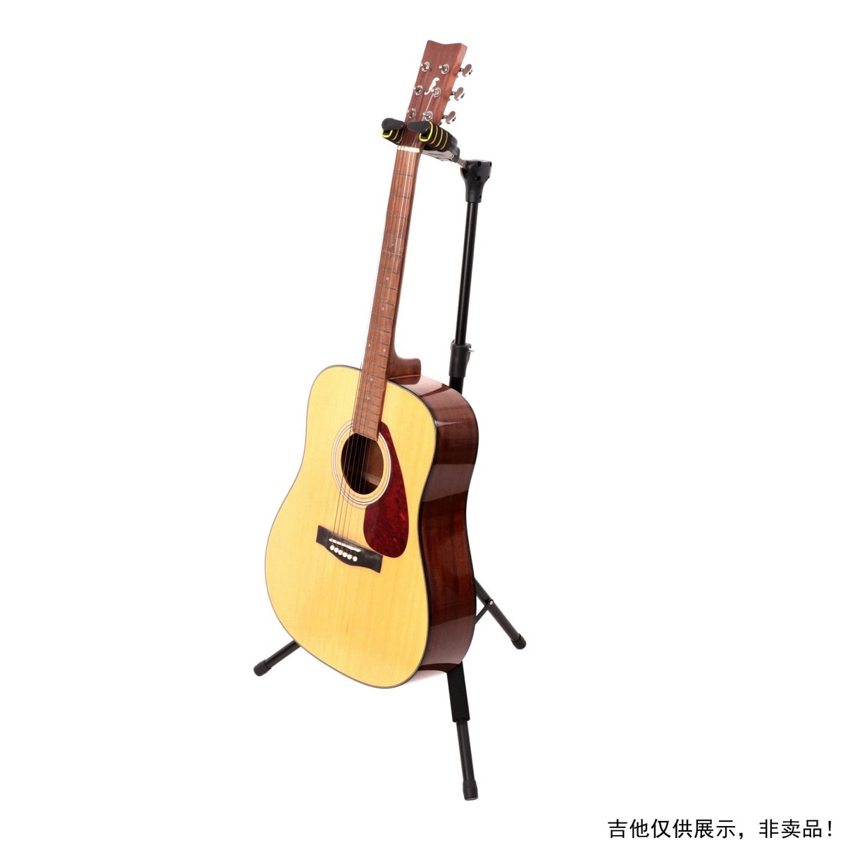 自锁吉他支架 立地挂钩吉他琴架 自动锁扣式吉他支架展示架单立式