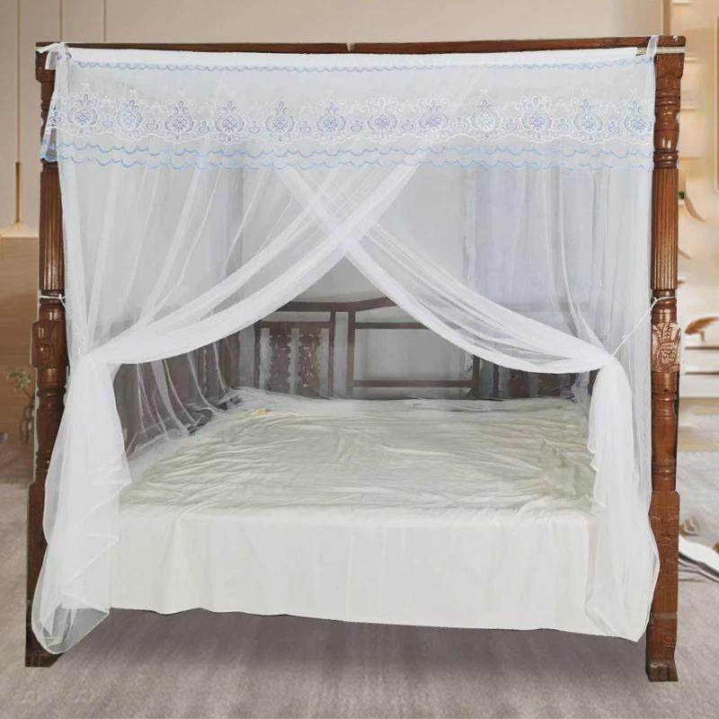 蚊帐家用2024新款1米5卧室1米8架子床落地可定特加密罩子老式新款,床上用品,蚊帐,淘宝优惠券,粉丝福利购,淘宝优惠卷