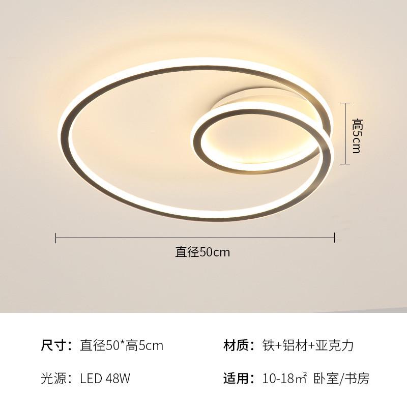 铁艺创意个性艺术灯卧室书房餐厅卧室灯具北欧网红简约现代吸顶灯