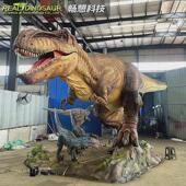 景区文旅公园仿真恐龙模型儿童乐园硅胶大型机电仿真恐龙制作