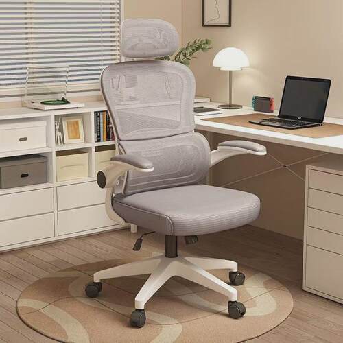 儿童写字电脑椅家用办公护腰久坐书房卧室座椅学生学习椅子椅转椅