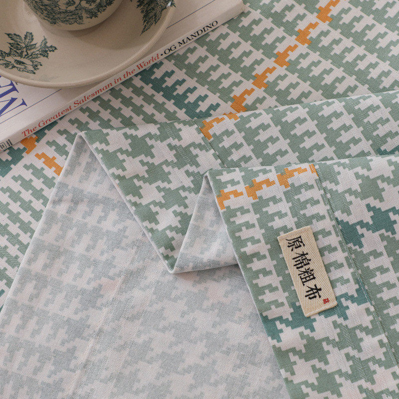 z655夏季双人老粗布床单单件棉麻学生宿舍单人1.2被单三件套加厚