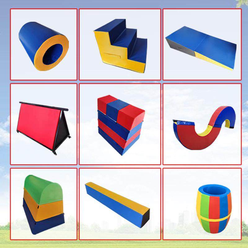 训练体适能儿童器材感统教具后空翻辅助幼儿园跳马平衡木组合软体