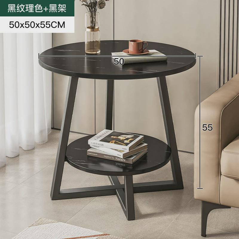 小圆桌沙发边几简易迷你床边桌客厅家用角几网红茶几出租屋小桌子
