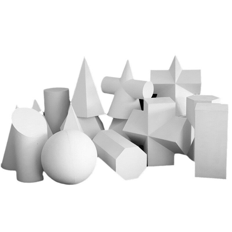 美术教具石膏几何体静物石膏像素描画材模型用品石膏雕像
