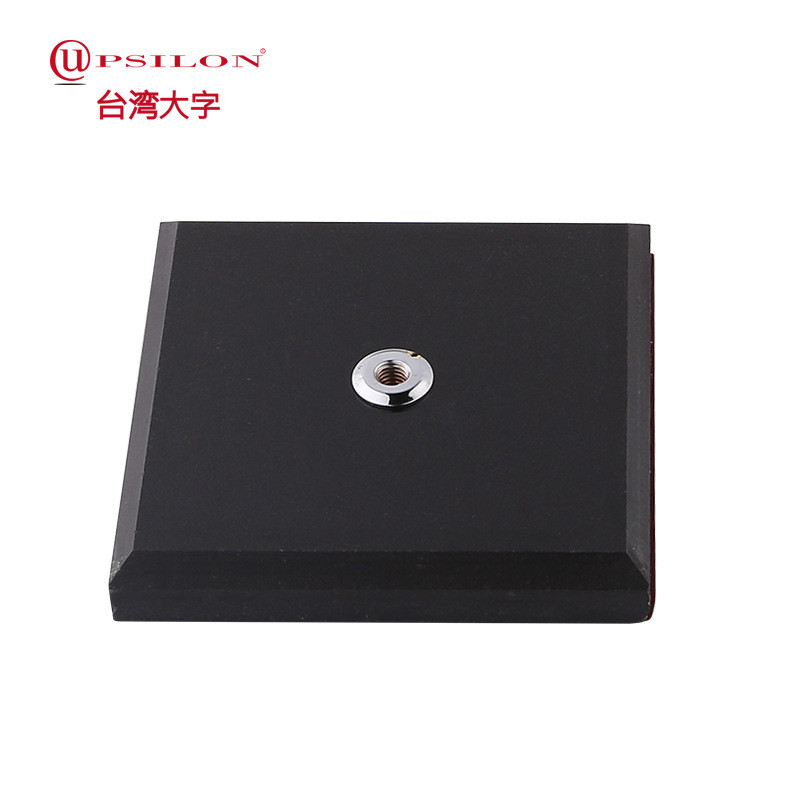 大字牌y型上开叉大理石旗杆不锈钢桌底座会议谈判旗帜礼品摆件