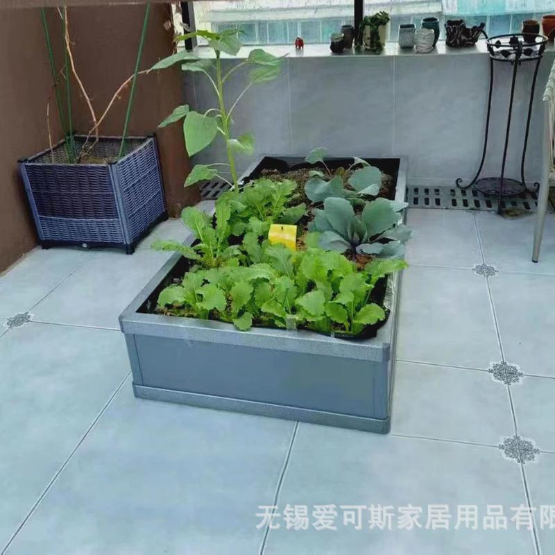 铝合金花盆户外市政道路绿化种植花箱花坛商场