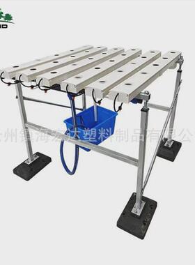 大棚无土栽培管矩形管种植排水养殖水培管PVC方管水培种植管