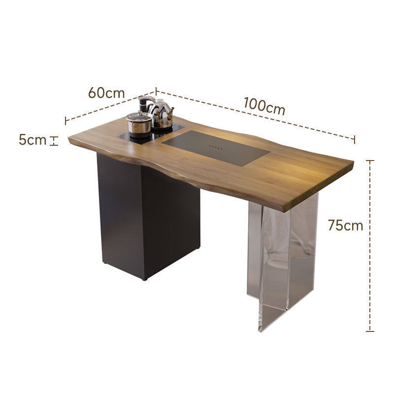 w網4新中式实木茶台茶桌椅组合原木功夫小户型现代简约家用阳台泡,住宅家具,茶几,淘宝优惠券,粉丝福利购,淘宝优惠卷
