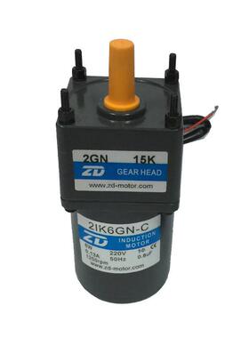 2ik6gn-c-2gn15k马达220v6w定速中大口罩制造机专用交流减速马达