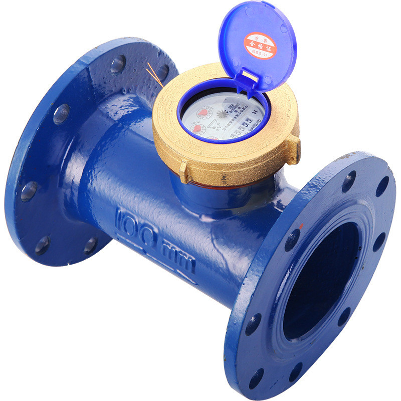 旋翼式法兰水表自来水大水表铸铁法兰水表机械式冷水水表DN100200