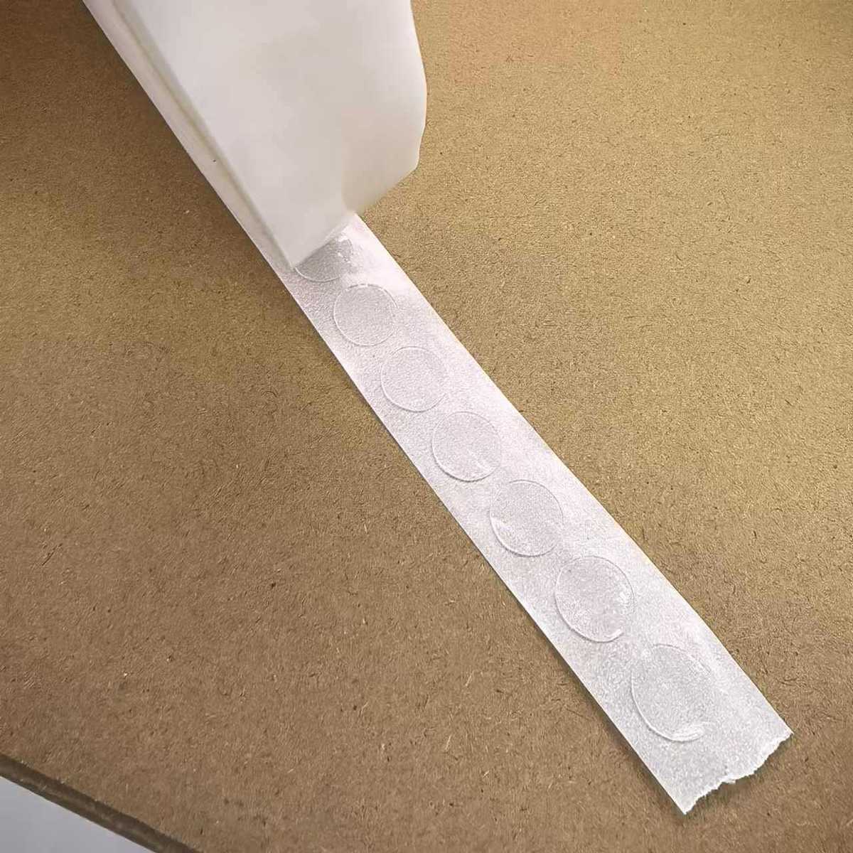 现货大卷手工点点胶5000粒无痕可移粒粒胶点圆点透明胶