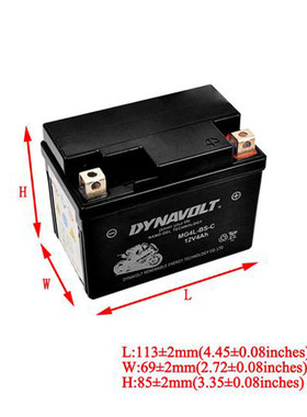 升仕ZT310-TXRV摩 托车老款电瓶12V4A胶体电池配件替代原车锂电瓶