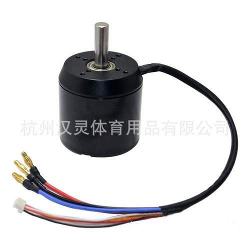 热销6374-170kv有感无刷电机电动工具滑板车冲浪板割草适用带霍尔