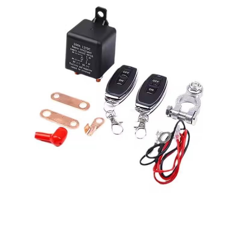 智能遥控继电器断电开关12v120a200a,用于汽车卡车摩托通用