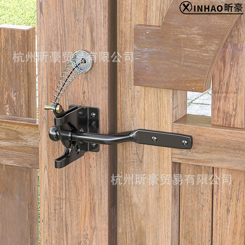 跨境篱笆插销门锁围栏插销栅栏宠物锁农场花园户外锁扣gate latch